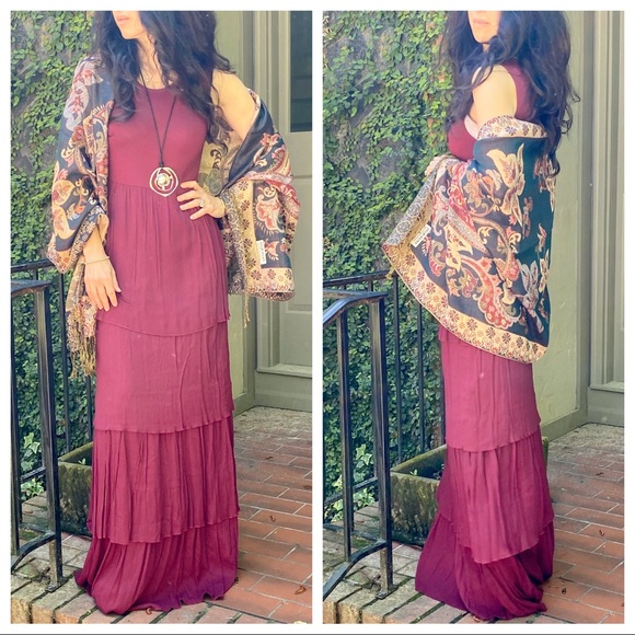 ✨LAST ONE✨gorgeous Print Pashmina Scarf/Shawl - Picture 2 of 7